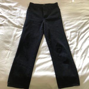 EXPRESS Straight Super High RIse Black Jean Size 4